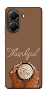 Чохол на Xiaomi Poco X6 Pro Thankful coffee фото 1 з 1