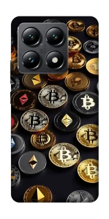 Чехол на Xiaomi 14T Many coins фото 1 из 1