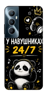 Чехол на Realme C65 4G У навушниках 24/7 фото 1 из 1