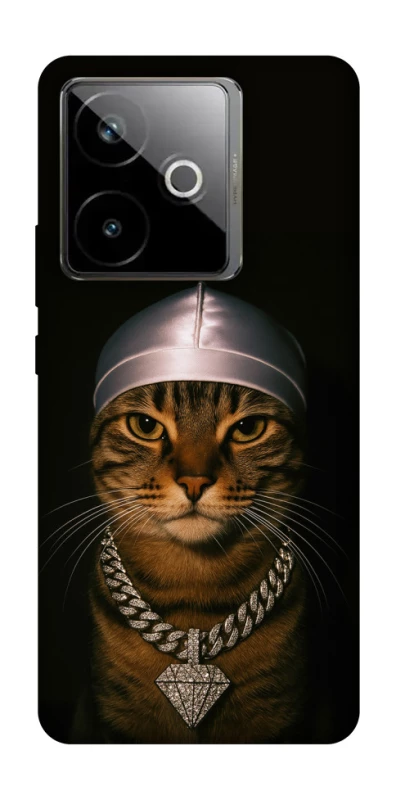 Чехол на Realme GT 7T Cat in Bling фото 1 Чехол на Realme GT 7T Cat in Bling фото 1 из 1