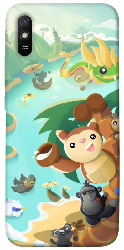 Чохол на Xiaomi Redmi 9A Adopt Me Tropical Adventure фото 1 з 1