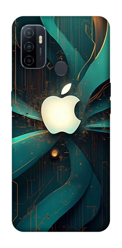 Чохол на Oppo A53 / A32 / A33 Apple logo ver.4 фото 1 з 1