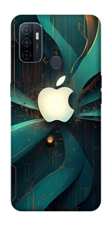 Чохол на Oppo A53 / A32 / A33 Apple logo ver.4 фото 1 Чохол на Oppo A53 / A32 / A33 Apple logo ver.4 фото 1 з 1