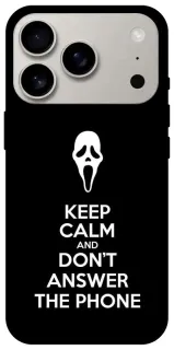 Чехол на Apple iPhone 18 Pro Dont Answer The Phone фото 1 из 2