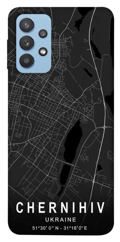 Чохол на Samsung Galaxy M32 Chernihiv map фото 1 з 1