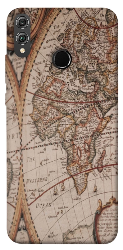 Чехол на Huawei Honor 8X Карта путешествий фото 1 из 1