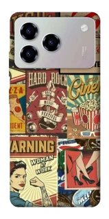 Чохол на ZTE Blade A76 Retro collage ver.2 фото 1 з 1