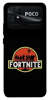 Чехол на Xiaomi Poco C40 Fortnite logo ver.1 фото 1 из 1