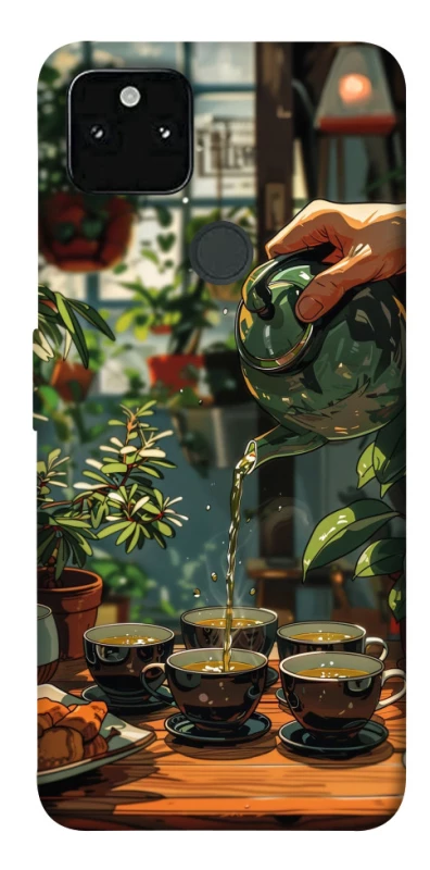 Чехол на Google Pixel 5A Tea time фото 1 из 1