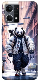 Чохол на Oppo Reno 7 4G Панда кур'єр фото 1 з 1