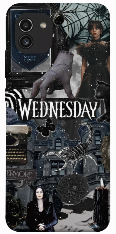 Чохол на Samsung Galaxy A03 Wednesday Collage ver.2 фото 1 з 1