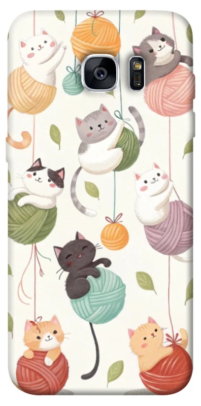 Чохол на Samsung G935F Galaxy S7 Edge Funny Kittens фото 1 з 1