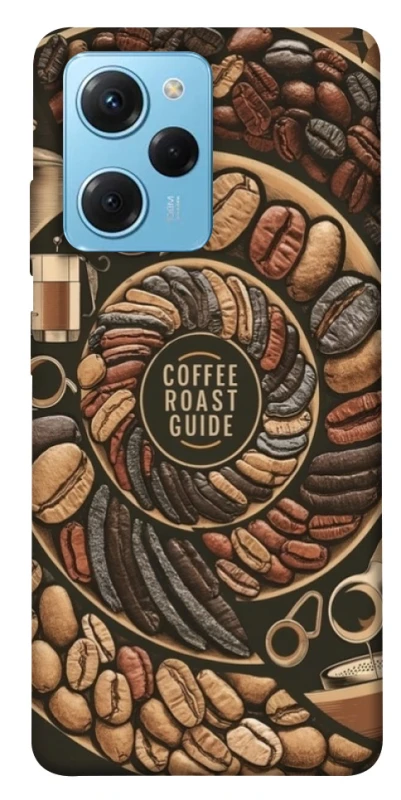 Чехол на Xiaomi Poco X5 Pro 5G Coffee roast guide фото 1 из 1