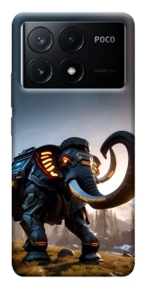 Чехол на Xiaomi Poco X6 Cyber ​​elephant фото 1 из 1