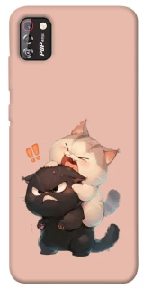 Чохол на TECNO POP 4 Pro Сat and cat фото 1 з 1