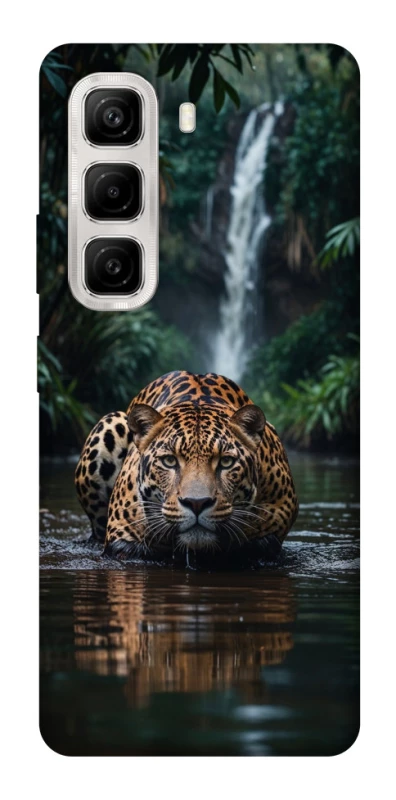 Чохол на Infinix Hot 50 4G Leopard in water фото 1 з 1