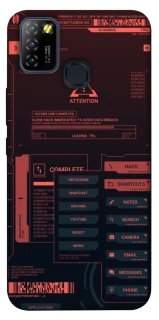 Чохол на Infinix Hot 10 Lite Attention фото 1 з 1