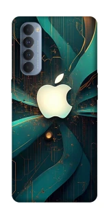 Чохол на Oppo Reno 4 Pro Apple logo ver.4 фото 1 з 1