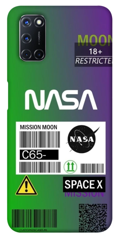 Чохол на Oppo A52 / A72 / A92 NASA ver.2 фото 1 з 1