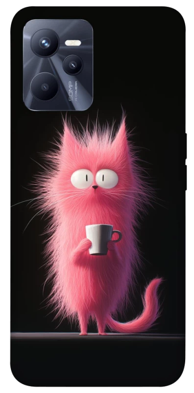 Чехол на Realme C35 Розовый котёнок фото 1 из 1