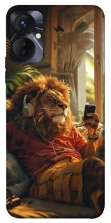 Чехол на TECNO Spark 9 Pro (KH7n) Лев v2 фото 1 из 1