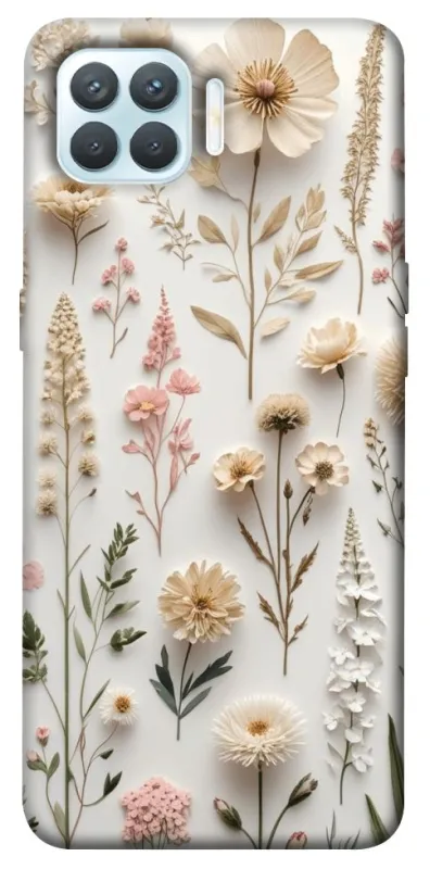 Чехол на Oppo F17 Pro Floral design ver.1 фото 1 из 1