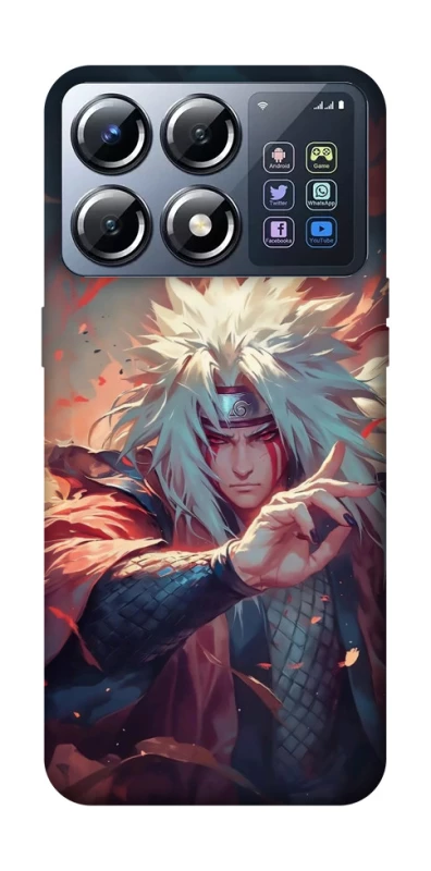 Чохол на Xiaomi POCO X8 Pro Jiraiya фото 1 Чохол на Xiaomi POCO X8 Pro Jiraiya фото 1 з 1