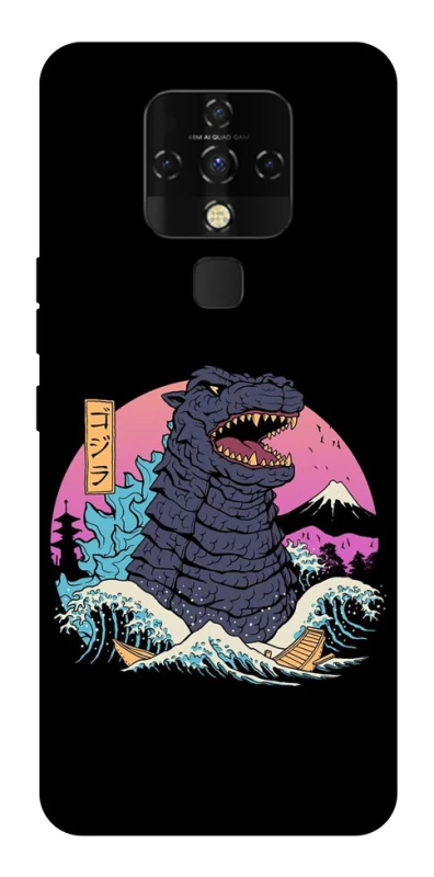 Чехол на TECNO Camon 16 SE Годзила фото 1 из 1