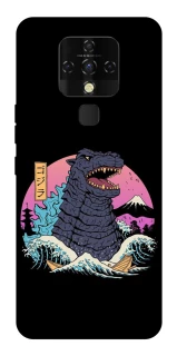Чехол на TECNO Camon 16 SE Годзила фото 1 из 1