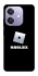 Чохол на Oppo A3X Roblox logo black фото 1 з 1