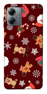 Чохол на Motorola Moto G14 Новорічний v6 фото 1 з 1