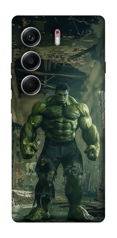 Чохол на Tecno Camon 40 Angry Hulk фото 1 з 1