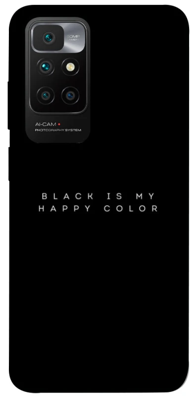 Чохол на Xiaomi Redmi 10 Black color фото 1 з 1