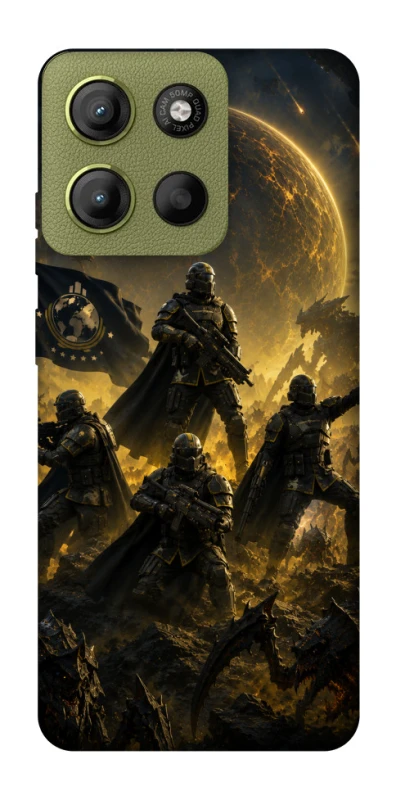 Чохол на Motorola Moto G15 4G HELLDIVERS ver.2 фото 1 з 1