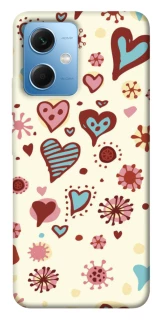 Чехол на Xiaomi Redmi Note 12 5G Pretty hearts фото 1 из 1