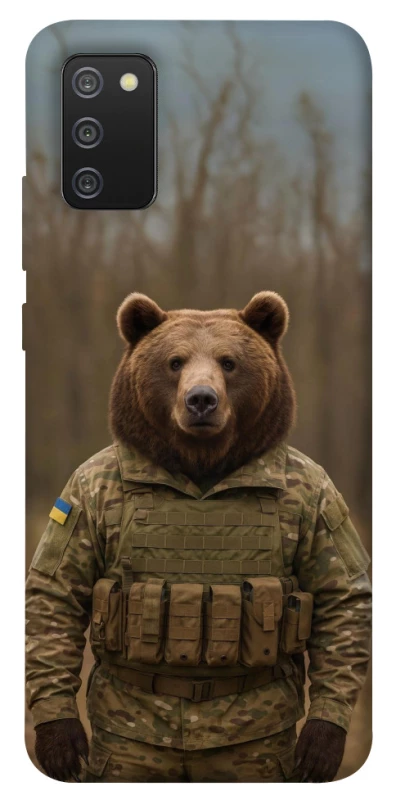 Чохол на Samsung Galaxy A02s Ведмідь захисник фото 1 з 1