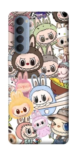 Чохол на Oppo Reno 4 Pro All Labubus фото 1 з 1