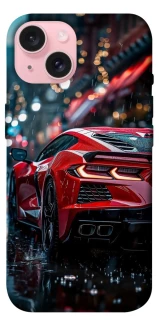 Чехол на Apple iPhone 15 (6.1") Red sports car фото 1 из 1