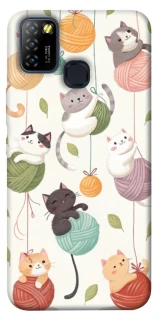 Чехол на Infinix Hot 10 Lite Funny Kittens фото 1 из 1