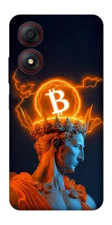 Чехол на ZTE Blade A34 4G Bitcoin God фото 1 из 1
