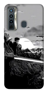 Чехол на TECNO Camon 17 Berserk sunset фото 1 из 1