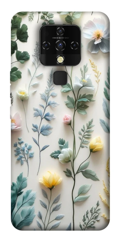 Чохол на TECNO Camon 16 SE Floral design ver.4 фото 1 з 1