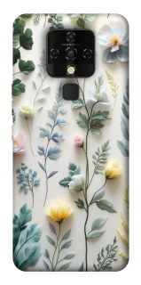 Чохол на TECNO Camon 16 SE Floral design ver.4 фото 1 з 1