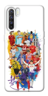 Чохол на Oppo Reno 3 Football Abstract v2 фото 1 з 1