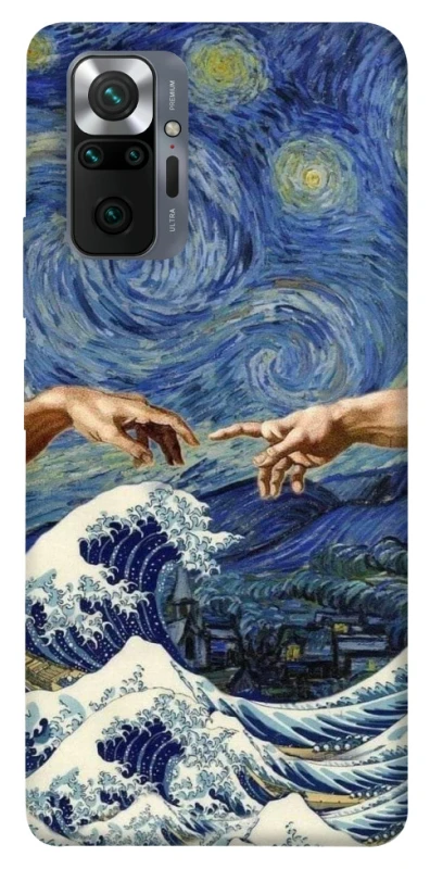 Чехол на Xiaomi Redmi Note 10 Pro Art collage ver.7 фото 1 из 1