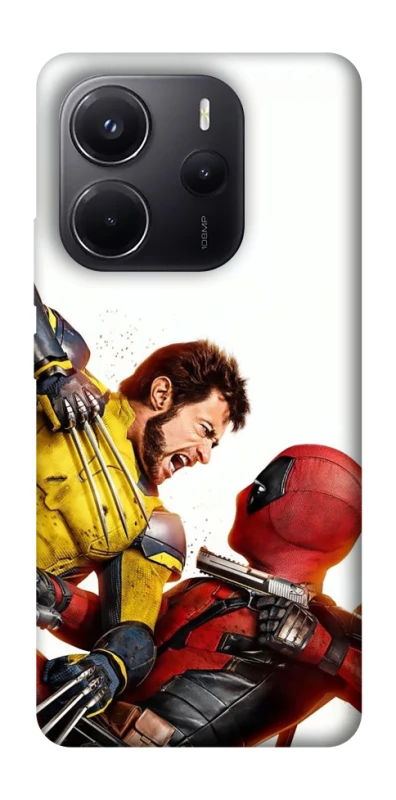 Чохол на Xiaomi Redmi Note 14 4G (Europe version) Deadpool and Wolverine фото 1 з 1