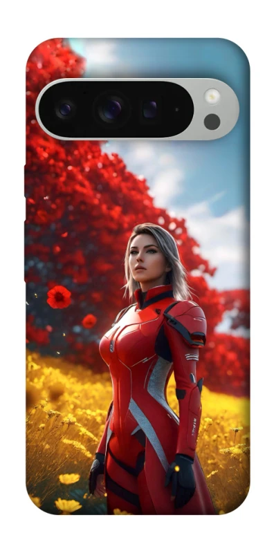 Чохол на Google Pixel 9 Pro XL Cyber space girl ver.5 фото 1 з 1