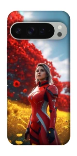 Чехол на Google Pixel 9 Pro XL Cyber space girl ver.5 фото 1 из 1