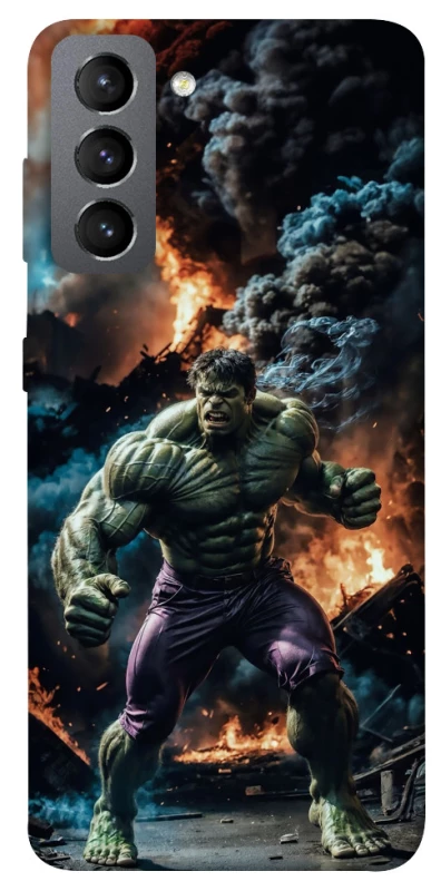 Чехол на Samsung Galaxy S21 FE Hulk v2 фото 1 из 1