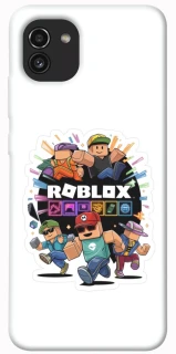 Чохол на Samsung Galaxy A03 Roblox logo ver.3 фото 1 з 1